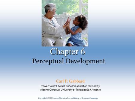 Perceptual Development