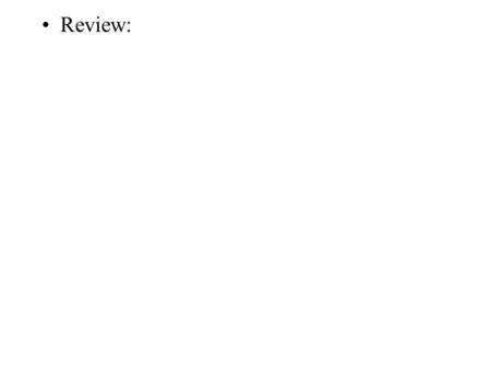 Review:. Chapter 3: The Data Link Layer –achieve reliable, efficient communication between two physically connected machines. –Example problems to be.