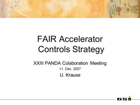 FAIR Accelerator Controls Strategy