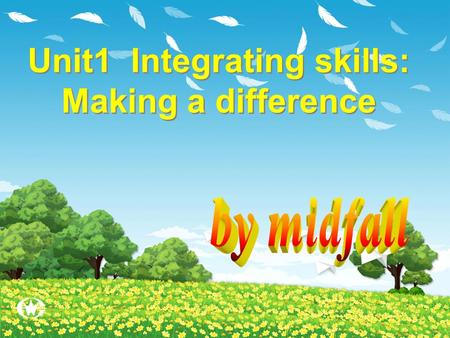 Unit1 Integrating skills: Making a difference. Let’s revise the new words: 1. 天才 -------- 2. 灵感 ------- 3. 汗水 -------- 4. 从事 ------ 5. 分析 -------- 6.