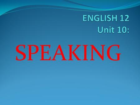 SPEAKING Speaking Activity 1 The following are photos of some animals. Take a look at each photo and try to answer the following questions: 1. What is.