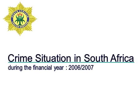 The crime statistics cover five broad categories of crime:  Contact crimes  Contact-related crimes  Property-related crimes  Crimes heavily dependent.