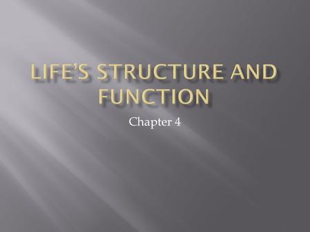 Chapter 4. Section 1  Allows us to grow.  Replaces worn out cells.  One-celled organisms reproduce this way.