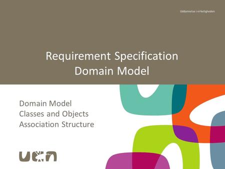 Domain Model Classes and Objects Association Structure Requirement Specification Domain Model.