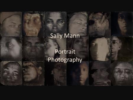 Portrait Photography Sally Mann Portrait Photography.