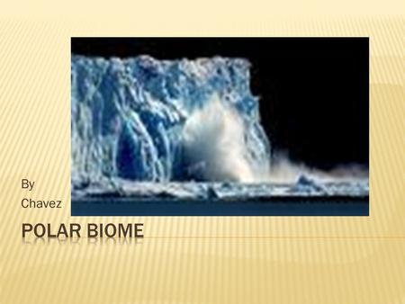 By Chavez  The arctic is covered by ice most of the year.  Most of the ice will melt by 2040 if the global warning continues at the same pace.  The.