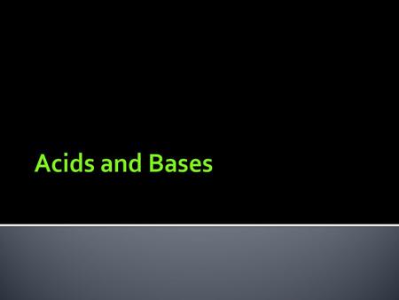  Acid – a compound that produces ions when dissolved in  Examples:  Vinegar –  Lemon juice –  Ant venom –