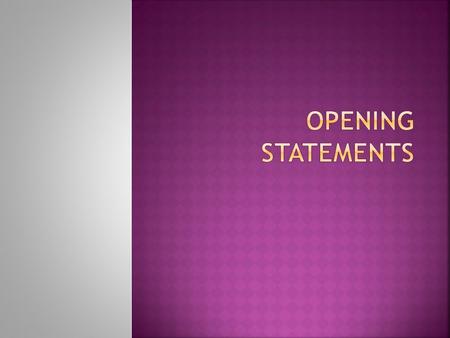  Memorable word or phrase that summarizes your theory  Emotionally compelling  Incorporate jurors sense of fairness and universal truths  Simple 