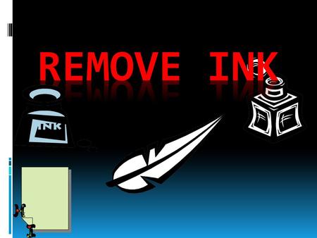 What solvents remove ink? Question The purpose of this project is to determine what chemicals will take ink out of cloth. It is important because if.