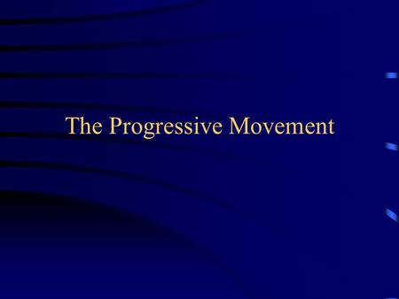 The Progressive Movement. Attacks against the rich. Henry Demarest Lloyd - Wealth against Commonwealth. Standard Oil. Bloated Trusts. Thorstein Veblen.