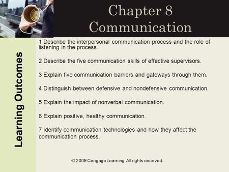 Chapter 8 Communication