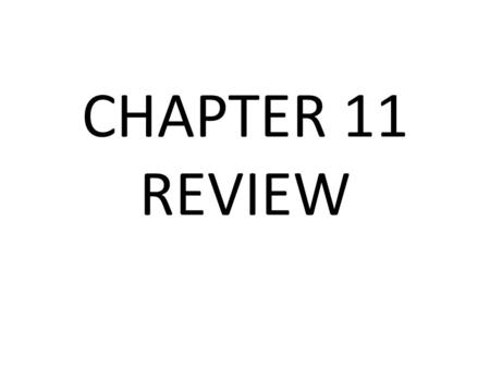 CHAPTER 11 REVIEW. QUESTION ONE Find the sum of the interior angles of a convex decagon. A.1800° B. 1440° C. 360° D. 180°