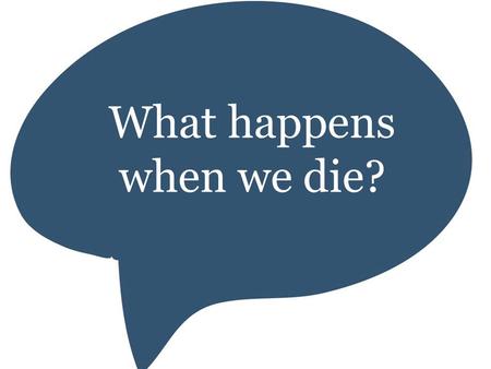 What happens when we die?. #PrayForMuamba “So you might be getting older but you still have a dark mysterious gentleman chasing after you