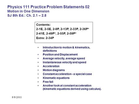 Contents: 2-1E, 2-5E, 2-9P, 2-13P, 2-33P, 2-36P*