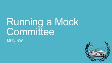 Running a Mock Committee MUN NW. Points and Motions Introduce these to your delegates so they will use them Point of parliamentary inquiry Point of personal.