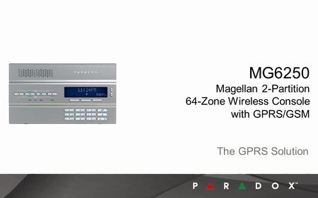 MG6250 Magellan 2-Partition 64-Zone Wireless Console with GPRS/GSM