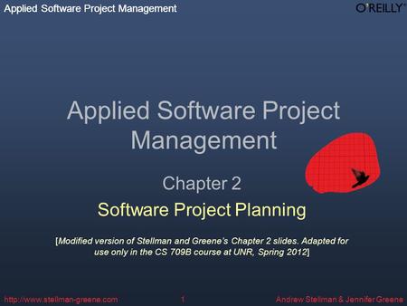 Applied Software Project Management