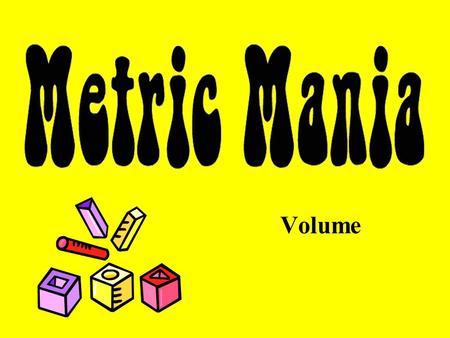 Volume. Volume:______________________________ _______________________________________ The amount of space an object takes up. Graduated cylinders and.