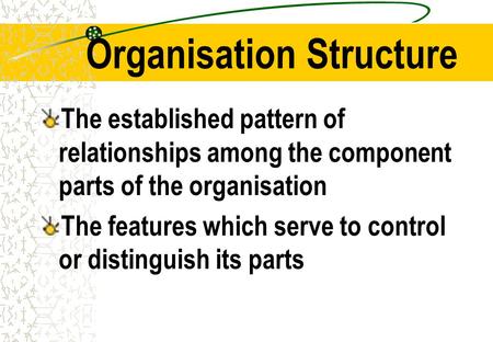 Organisation Structure