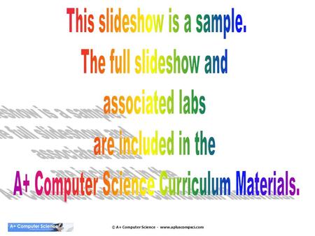 © A+ Computer Science - www.apluscompsci.com. Codes and ciphers have existed for hundreds of years. People have always had the need to hide secrets.