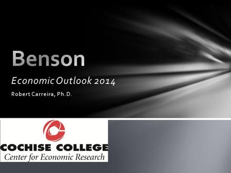 Economic Outlook 2014 Robert Carreira, Ph.D.. Real GDP Growth (%)