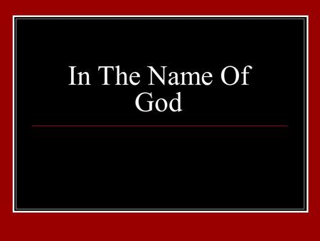 In The Name Of God. Targeting Gene Therapy to Cancer.