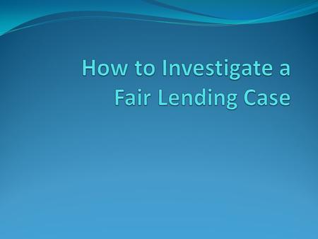 Overview of Disparate Impact Claims Facially neutral policy or practice Adversely impacts a class protected by the Fair Housing Act Without a legitimate.