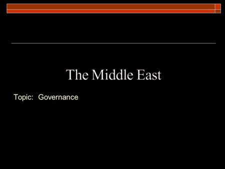 Topic: Governance. How does a Democratic government differ from an Oligarchic government A. Judicial system B. Role of the citizen C. Law making process.