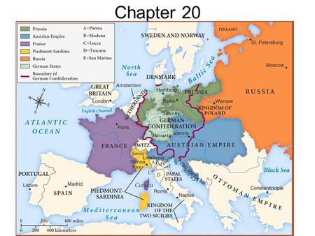 Chapter 20. The Challenges of Nationalism and Liberalism The Emergence of Nationalism –Nationalism – a nation should be composed of people who are joined.