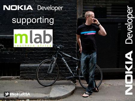 Supporting #NokiaRSA. Testing and Certification Nokia testing devices for mLab companies Access to remote testing services Physical testing environment.