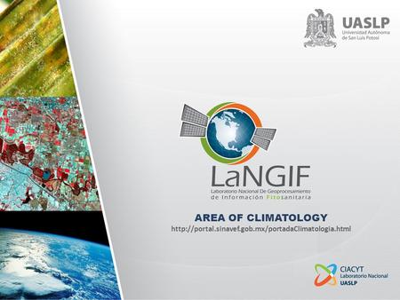 AREA OF CLIMATOLOGY