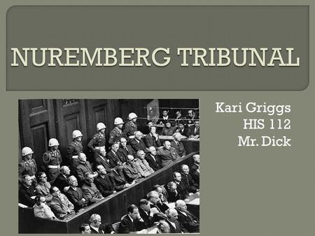 Kari Griggs HIS 112 Mr. Dick. Robert Ley was born in 1890. Ley’s profession was a chemist. But, during WWI he was a pilot. He was shot down over France.