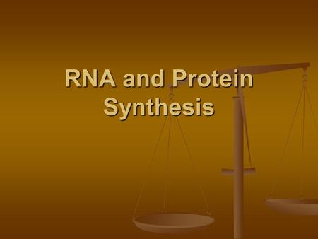 RNA and Protein Synthesis. Write these terms in your journal Ribosome — makes proteins Ribosome — makes proteins RNA polymerase — enzyme that puts together.