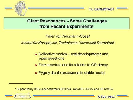 Giant Resonances - Some Challenges from Recent Experiments