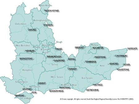 REGIONAL GOVERNMENT The South East England Regional Assembly (SEERA or the Assembly) –Representative voice of the region. –Covers nine areas: Berkshire,