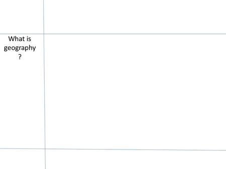 What is geography ?. Building Academic Vocabulary Termdefinition in your own words Visual, what does the use it in a sentence or Word make you think relate.