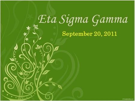 Eta Sigma Gamma September 20, 2011. Kaplan Test Prep Partnership Ms. Maria Pate Campus Manager Kaplan Test Prep, College Station/Waco (979) 218-3004