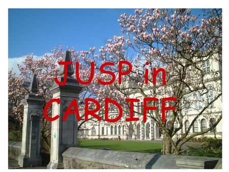 JUSP in CARDIFF. Why do we use JUSP in Cardiff? To obtain all available usage statistics for Subject Librarians to make informed decisions about cancelling.