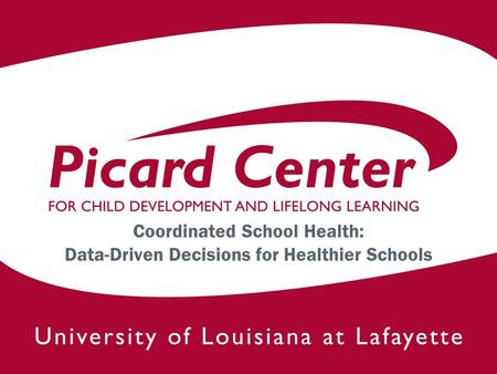 Coordinated School Health: Data-Driven Decisions for Healthier Schools.