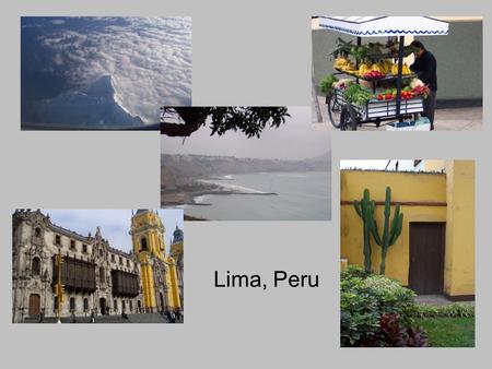 Lima, Peru. Monastery in Lima, complete with the dearly departed.