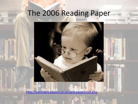 The 2006 Reading Paper