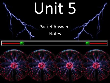 Unit 5 Packet Answers Notes.