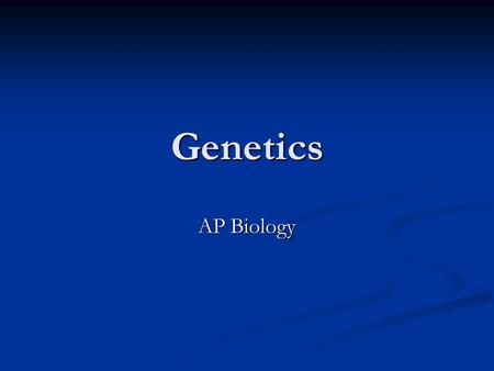 Genetics AP Biology. The Discovery of DNA Structure Rosalind Franklin: x-ray diffraction photographs of DNA Rosalind Franklin: x-ray diffraction photographs.