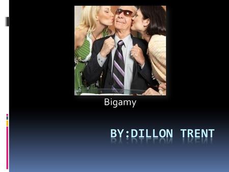 Bigamy My Thesis  People should be allowed to follow their hearts and their religion. It says so in the 1 st amendment of the Bill of Rights.  If someone.