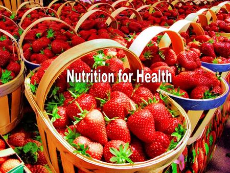 LHS.  Chemical substances in food that helps maintain the body  Some supply energy while others repair and build tissue  You need over 50 for good.