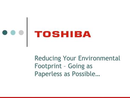 Reducing Your Environmental Footprint – Going as Paperless as Possible…