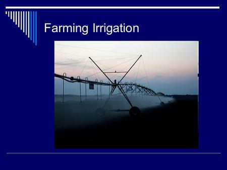 Farming Irrigation. What is a Good?  Good – Physical objects such as clothes or shoes.  Goods do not just come about though, there is something needed.