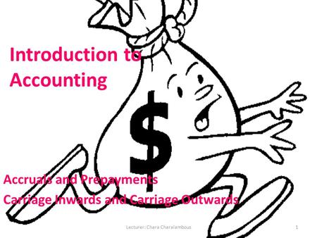 Introduction to Accounting