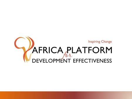 Africa is still facing significant development challenges ● Institutional capacity to adequately improve livelihoods of Africa’s citizens ● Systematic.