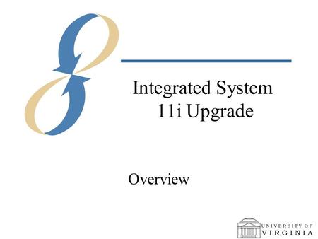 Integrated System 11i Upgrade Overview. What is an upgrade? Not an implementation Movement from the current version of the applications to the latest.